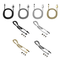 Câble magnétique 3 en 1 Type-C USB Câble de charge magnétique