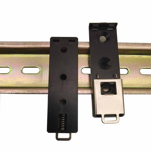 18mm Wide Spring Loaded Clamp Type Din Rail Adapter Clips