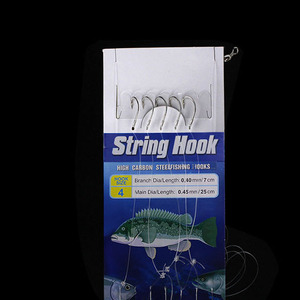 TOPRIGHT Fh408-Leurre <span class=keywords><strong>Sabiki</strong></span>, appâts en peau de poisson - Product Image 4