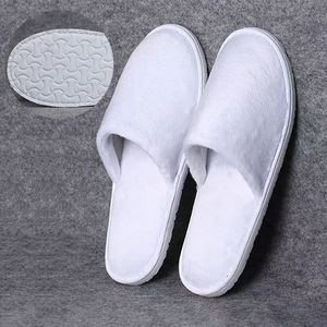 Pantoufles d'intérieur de luxe à bout ouvert pour hôtels, style chaud pour l'hiver <span class=keywords><strong>et</strong></span> l'été pour les invités - Product Image 5