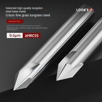 Couteau chanfreiné à 3 lames en carbure de tungstène pour alliage d'aluminium avec des angles de 30° ° /40/45/50/55/60/65/70/75/80/90/100/120/150/160 Degrés