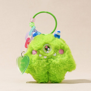 Simpatico regalo mostro bambola coppia stupido celebrante portachiavi zainetto da donna ornamenti appesi peluche portachiavi - Product Image 5