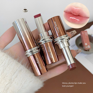 Brillo Labial Sólido Hidratante Gege Bear con Acabado Espejo, Reduce Líneas de Expresión, Ilumina los Labios, 3.3g, <span class=keywords><strong>Maquillaje</strong></span> para Estudiantes - Product Image 1