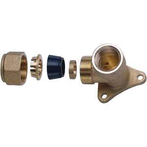 Kit de sellado Conector de pared para tubería de cobre 1/2X16 Accesorios de conector Premium - Product Image 1