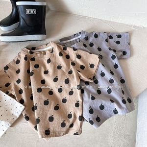 Abbigliamento per bambini della Corea del sud estivo per bambini in cotone a manica corta t-shirt da <span class=keywords><strong>bambina</strong></span> <span class=keywords><strong>canottiera</strong></span> - Product Image 4
