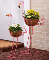 Pot de fleurs Cintre décoratif en métal peint à la main Bumblebee Pot Cintres