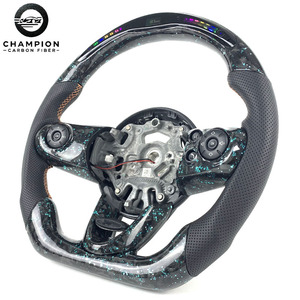 Para BMW Mini JCW F54 F55 F56 F60 R56, pantalla LED deportiva, volante de fibra de carbono, piezas automotrices 2015 2017 2018 2019 2020 <span class=keywords><strong>2022</strong></span> - Product Image 2