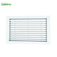 Ventilateur de salle de bain ABS, diffuseur linéaire à fentes, grille d'extraction invisible encastrée au plafond sans cadre, peignable, moderne, pour hôtels et villas