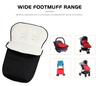 Gigoteuse d'hiver douillette pour bébé, sac de couchage pour poussette et siège auto, gigoteuse chaude pour poussette