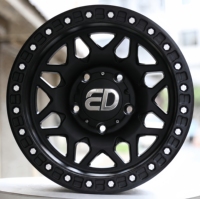 17x10 ET-25.5 Tiefbettfelgen 6x139.7 Aluminiumfelgen für Ram 1500 Tacoma Tundra Prado Navara Bronco Chevy Suburban Tahoe GMC