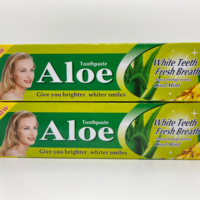 Fabricant Chinois Dentifrice à l'Aloe Vera OEM Dentifrice sans Fluorure Blanchissant Vente en Gros