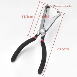 レッドブラックロングノーズ60度メトリックワイヤーカッター多目的プライヤー釣りオイルパイプセパレーターワイヤーハーネスクロスボーダー - Product Image 6