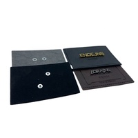 Fabricant d'insignes de vêtements Logo personnalisé Accessoires de sac en jean en relief Patchs en cuir et métal pour vêtement