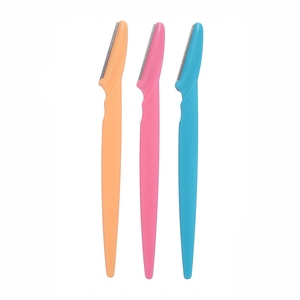 Depiladora de Cejas de Colores Variados con Cubierta, Recortadora de Vello Facial y Corporal, Pequeño Set de Herramientas de Maquillaje - Product Image 5