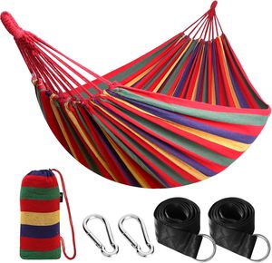 Hamac en toile pliable à prix d'usine, balançoire suspendue portable pour camping en extérieur, vente en gros - Product Image 1