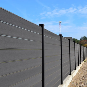 Groothandel waterdichte hout-kunststof composiet schuttingpanelen, tuinmateriaal, buiten privacy WPC schutting - Product Image 3