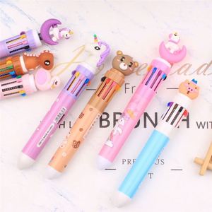 Bolígrafo Multicolor de la Serie Navideña con Punta de 1.0 mm, Bolígrafo de Plástico Personalizado para Regalos de Fiesta, Estudiantes y Niños - Product Image 2