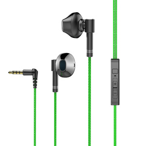 Auriculares intrauditivos para juegos, construcción metálica con micrófono, cancelación de ruido ambiental para deportes electrónicos móviles - Product Image 2