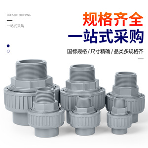 Adaptateur de tuyau en plastique Rongsheng CPVC à filetage mâle DN15 à DN50 pour connexion de système d'eau - Product Image 2