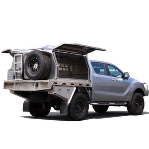 <strong>Metal</strong> Ute Canopy Black Waterproof Top Aluminium Canopy <strong>Toolbox</strong> 4x4 Canopy - Product Image 1
