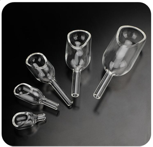 Bote de pesaje en <span class=keywords><strong>miniatura</strong></span> de vidrio, cuchara de pesaje de vidrio personalizada de alta calidad - Product Image 6