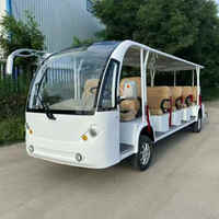 Bus électrique de tourisme 12 places, bus scolaire électrique urbain, mini-bus climatisé, sièges passagers en vente