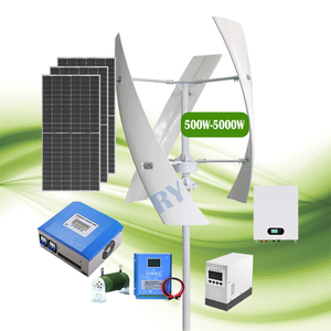 Hot bán 12V 24V trên bờ Cối Xay Gió Máy phát điện gió CHARGE CONTROLLER 1kw 5KW Tua Bin Gió thẳng đứng cho nhà - Product Image 1