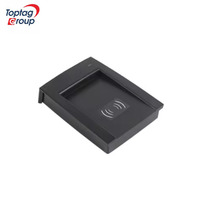 Lector/Escritor/Copiador de Microchip de Etiqueta Auricular de Escritorio FDX-B 134.2KHz con Tubo de Vidrio, Chip EM4305, Interfaz USB, Distancia de Lectura de 3-5cm