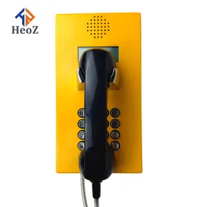 OEM Public School Phone Wall Mounted Phone With Caller Id Jail Phone Box