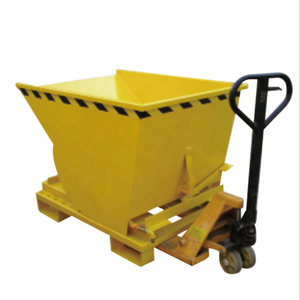 JIDA ถังขยะซ้อนได้,ถังทุ่มตลาดด้วยตนเองสิ่งที่แนบมารถยกถัง - Product Image 5