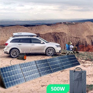 <b>Foldable</b> <b>Solar</b> 500W Folding Portable <b>Solar</b> <b>Solar</b> Blanket <b>Solar</b> System Folding <b>Solar</b> Kit - Product Image 5