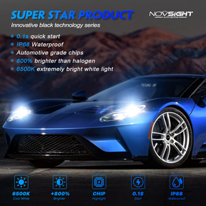 Novsight Luz <span class=keywords><strong>LED</strong></span> H4 para Auto <span class=keywords><strong>200W</strong></span> 40000LM Luces <span class=keywords><strong>LED</strong></span> Automotrices para Carro H7 H11 Faros <span class=keywords><strong>LED</strong></span> <span class=keywords><strong>Focos</strong></span> <span class=keywords><strong>LED</strong></span> - Product Image 2
