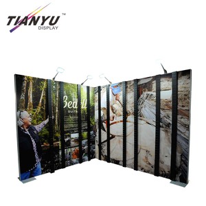 헤비 듀티 기타 디스플레이 스탠드 현대 맞춤형 무역 쇼 부스 10x10 전시회 벽 스탠드 제품 디스플레이 - Product Image 3