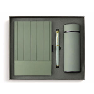 Juego de Regalo Empresarial Promocional 2026: Libretas de Cuero PU A5 Personalizadas de Alta Calidad y Bolígrafo - Product Image 2