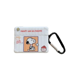 Funda de silicona blanda con dibujos animados para <span class=keywords><strong>AirPods</strong></span> 1/2/ PRO, carcasa protectora a prueba de golpes para <span class=keywords><strong>AirPods</strong></span> de <span class=keywords><strong>Apple</strong></span> 2022 - Product Image 1