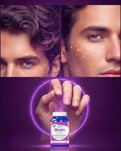 Complément alimentaire certifié halal Elate's Biotine avec zinc en gélules molles, 30 unités, pour adultes, soutien des cheveux, de la peau et des ongles - Product Image 6