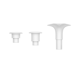 Fontaine à eau pour chat, grande capacité, filtre circulant, fonctionnement silencieux, pour chats, blanc avec transparence noire - Product Image 3