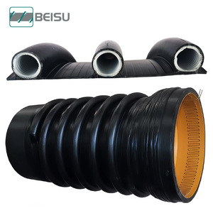 HDPE/PP đường kính lớn xoắn ốc quanh co krah ống máy cho dây chuyền sản xuất ống nước thải - Product Image 2