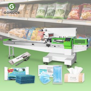 Máquina de embalaje para jabón mini de hotel, servilletas, pañuelos faciales, tarjetas coleccionables y almohadas, con bolsa de plástico - Product Image 1