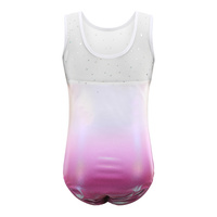 Nouveautés 2023 - Justaucorps de gymnastique pour filles et enfants, sans manches, brillants, de haute qualité et bon marché