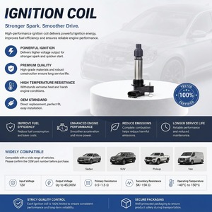 อะไหล่เครื่องยนต์แท้ OEM รุ่นพรีเมียม คอยล์จุดระเบิด สำหรับรถยนต์ Buick LaCrosse 3.0 อะไหล่รถยนต์ 12632479 - Product Image 4