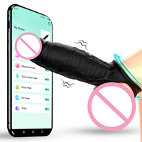 Anneaux vibrants de haute qualité en silicone liquide simulé pour hommes, télécommandés par application électrique