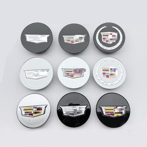 Cache-moyeux de roue de 67 mm pour <span class=keywords><strong>Cadillac</strong></span> ATSL XTS CT6 XT6, protections anti-poussière pour emblème central de pneu sur moyeu de roue - Product Image 2
