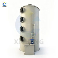 Tour de Purification par Pulvérisation Industrielle, Dédesulfurisation, Tour de Purification des Brumes Acides en PP, Épurateur de Gaz, Épurateur Humide en Polypropylène pour Gaz Acides