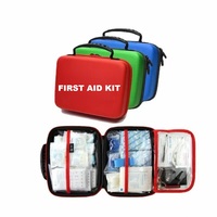 Estuche Rígido Peli Azul, Impermeable, Aprobado por la CE, para Deportes de Supervivencia al Aire Libre, Fútbol, Kit de Emergencia Completo, Primeros Auxilios