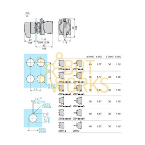 Schneider Electric XB5AJ21C0 - Nuevo - Product Image 1