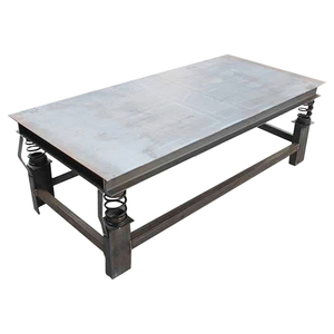 Nouvelle table vibrante à béton robuste avec <span class=keywords><strong>moteur</strong></span> en cuivre pur 220V/380V 2.2KW, plateforme vibrante pour moules à béton et pavés - Product Image 1