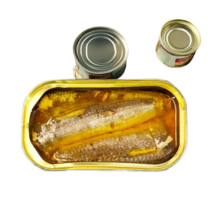 Sardina de caballa enlatada <span class=keywords><strong>en</strong></span> sal de aceite vegetal-Cuerpo de pescado conservado <span class=keywords><strong>en</strong></span> salsa de <span class=keywords><strong>tomate</strong></span> - Product Image 4