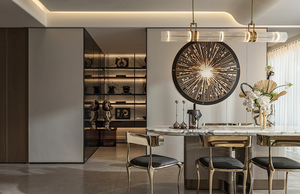 Sanhai Light Luxury Style Interior Design Villa soggiorno squisito prodotto su misura costruzione casa <span class=keywords><strong>disegno</strong></span> <span class=keywords><strong>planimetria</strong></span> - Product Image 4