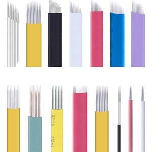 Agujas de Microblading PMU, Agujas Manuales para Sombreado, Microagujas para Artistas de Microshade de Cejas - Product Image 3